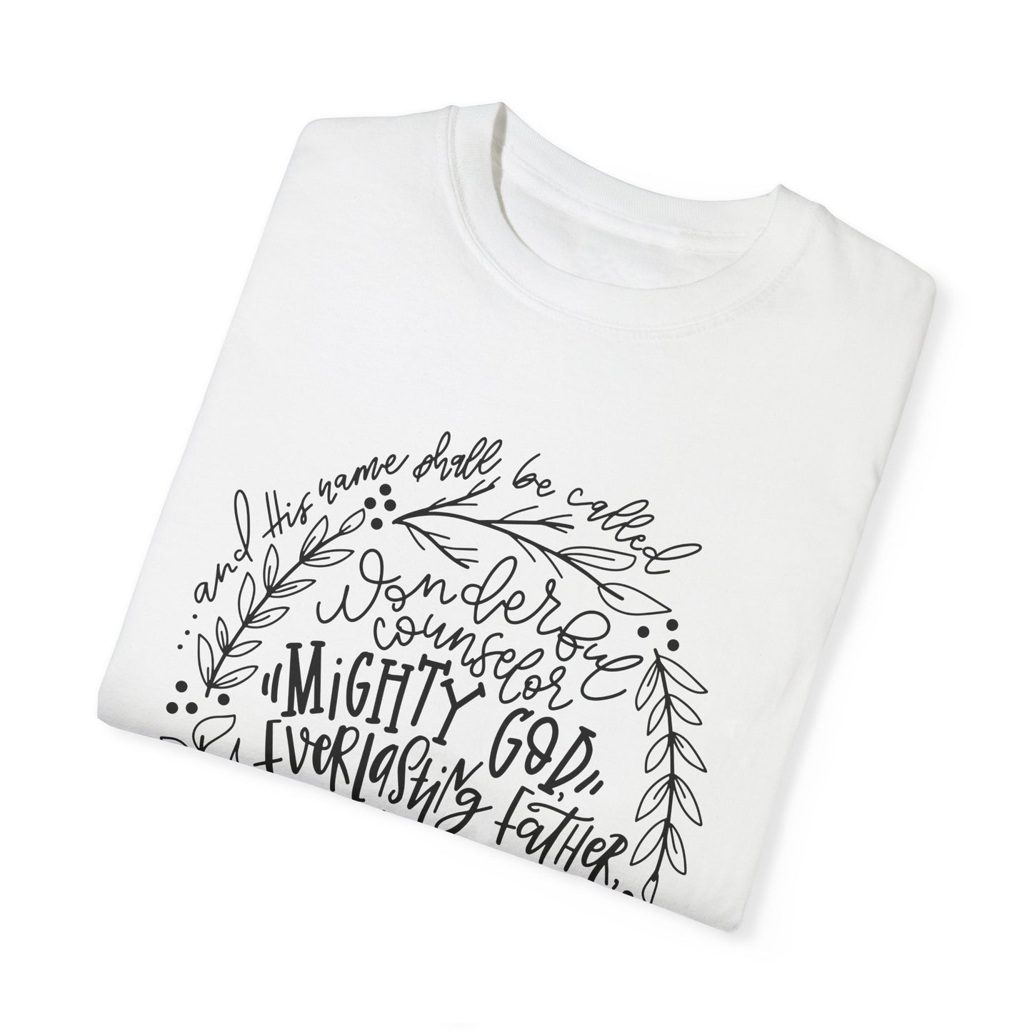 ISAIAH 9:6 CHRISTMAS T-SHIRT