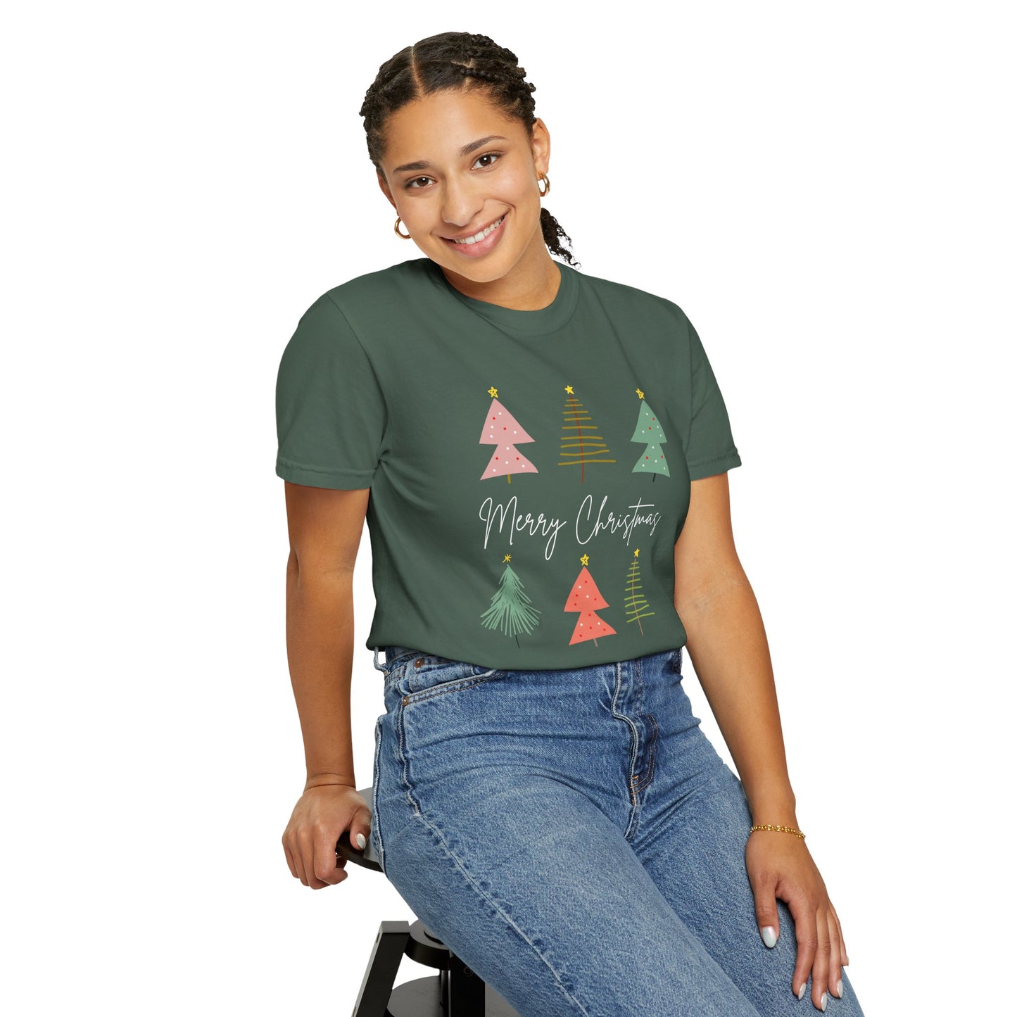 PASTEL CHRISTMAS TREE T-SHIRT