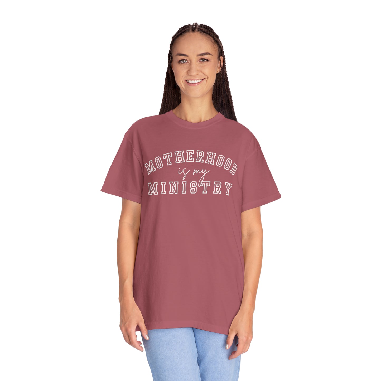 MOTHERHOOD IS MY MINISTRY T-SHIRT