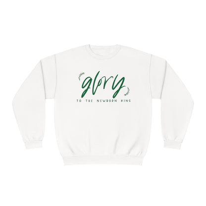 GLORY TO THE NEWBORN KING CHRISTMAS CREWNECK