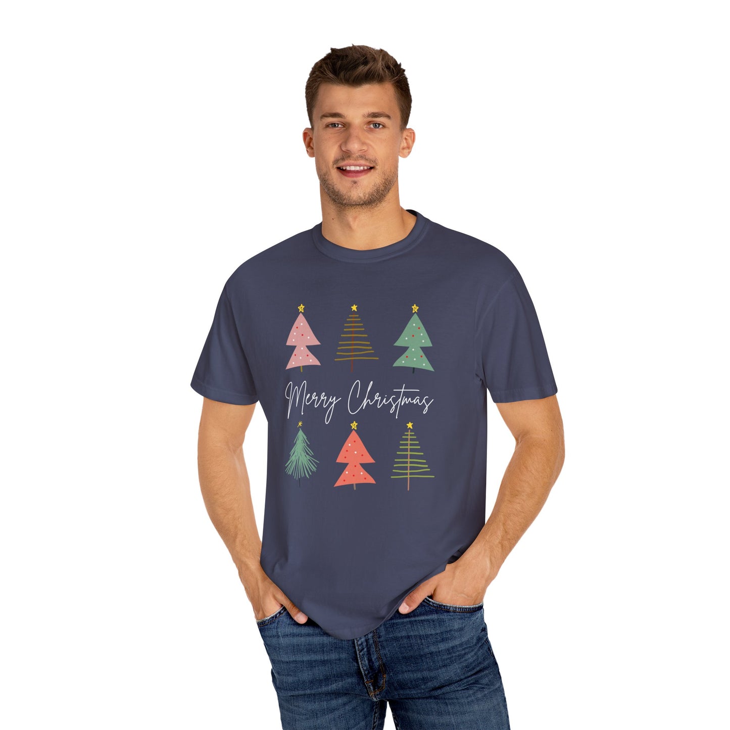 PASTEL CHRISTMAS TREE T-SHIRT