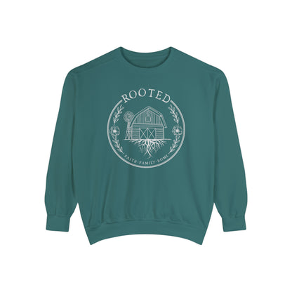 ROOTED COMFORT COLORS CREWNECK