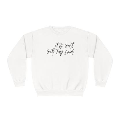 IT IS WELL WITH MY SOUL CREWNECK