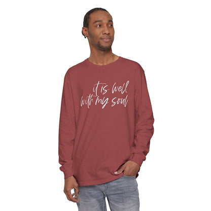 IT IS WELL WITH MY SOUL LONG SLEEVE