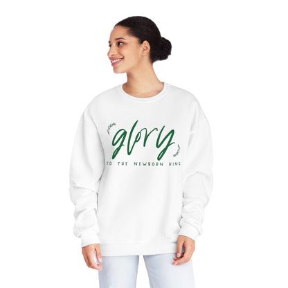 GLORY TO THE NEWBORN KING CHRISTMAS CREWNECK