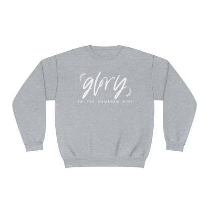 GLORY TO THE NEWBORN KING CHRISTMAS CREWNECK