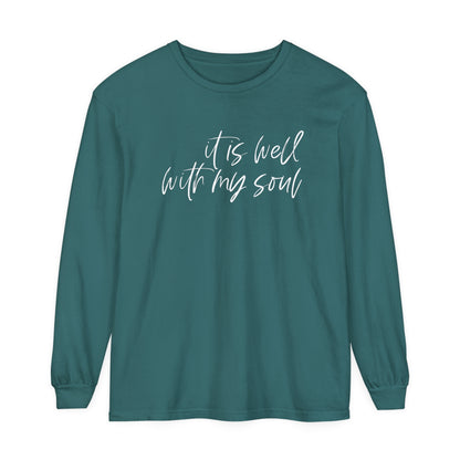 IT IS WELL WITH MY SOUL LONG SLEEVE