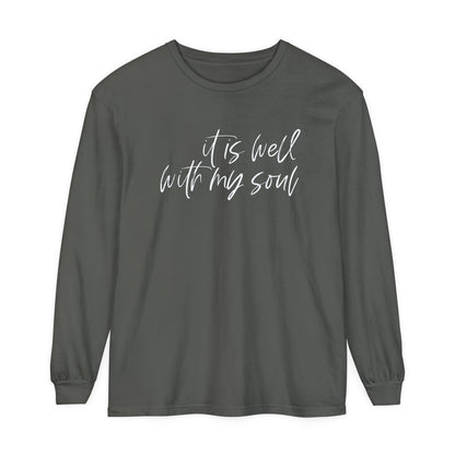 IT IS WELL WITH MY SOUL LONG SLEEVE