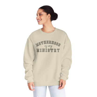 MOTHERHOOD IS MY MINISTRY CREWNECK