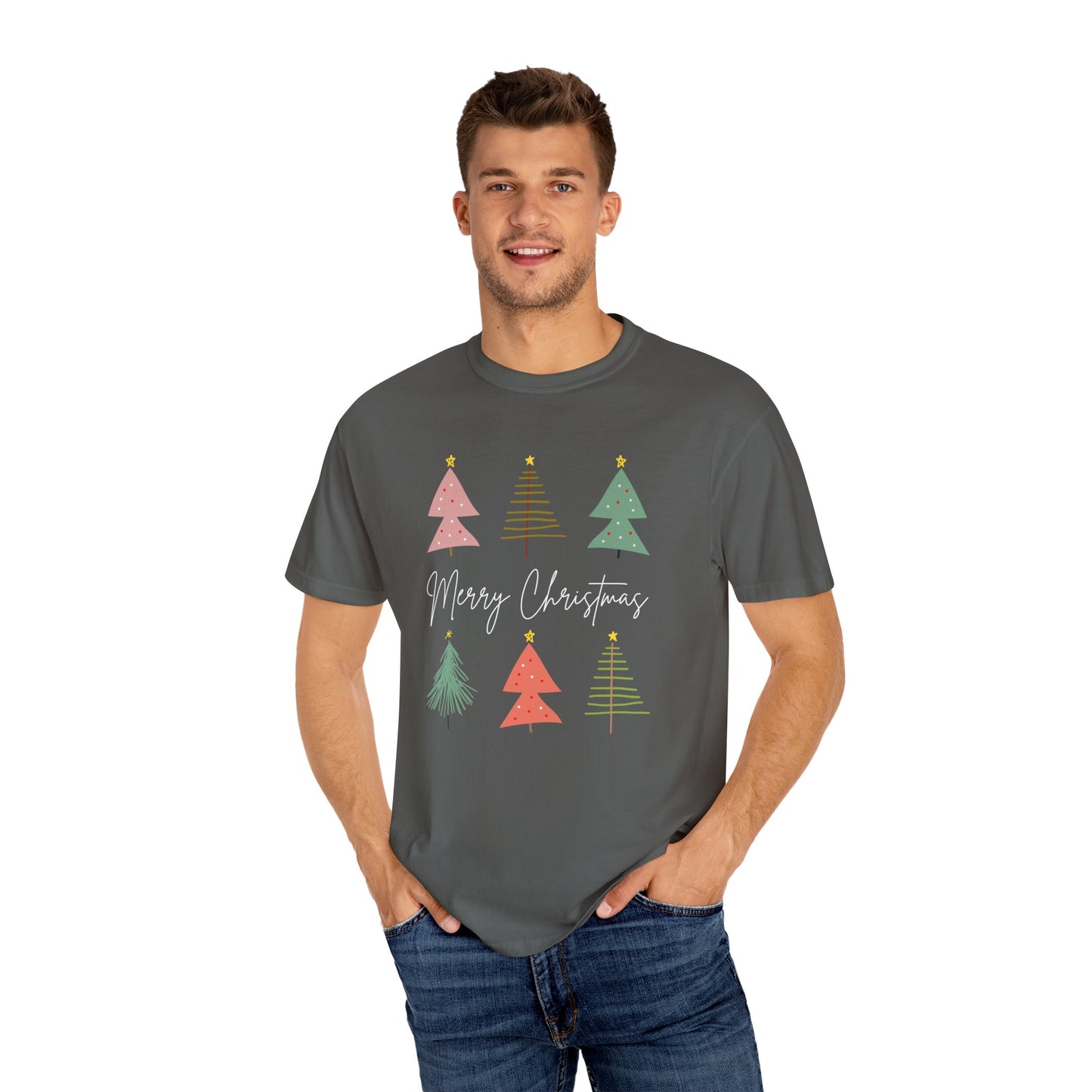 PASTEL CHRISTMAS TREE T-SHIRT