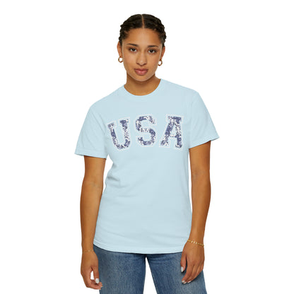 FLORAL USA T-SHIRT