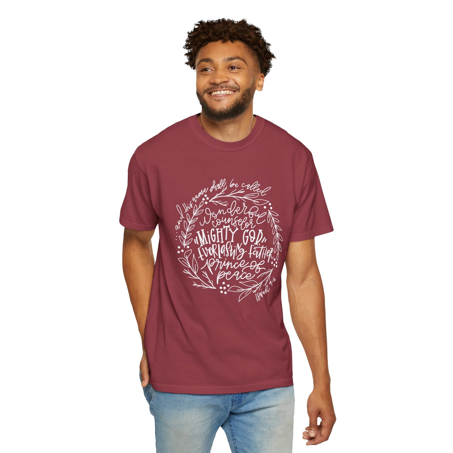 ISAIAH 9:6 CHRISTMAS T-SHIRT