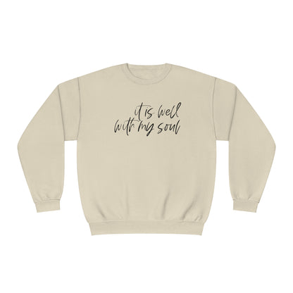 IT IS WELL WITH MY SOUL CREWNECK