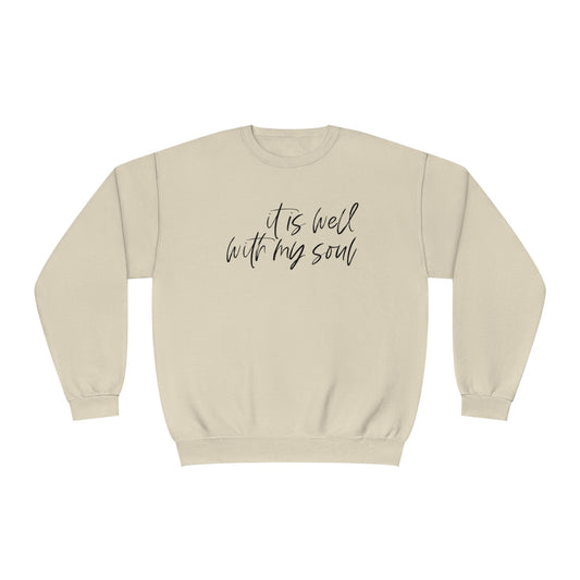 IT IS WELL WITH MY SOUL CREWNECK