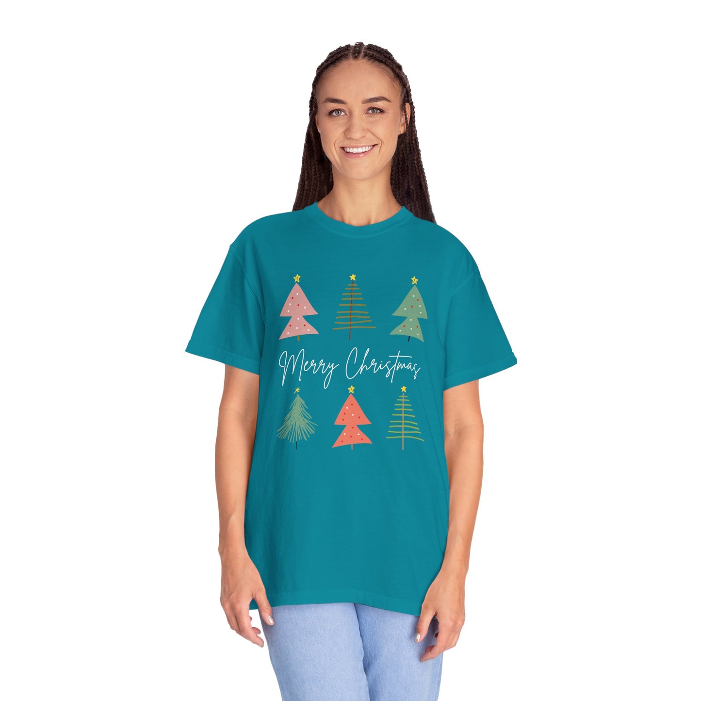 PASTEL CHRISTMAS TREE T-SHIRT