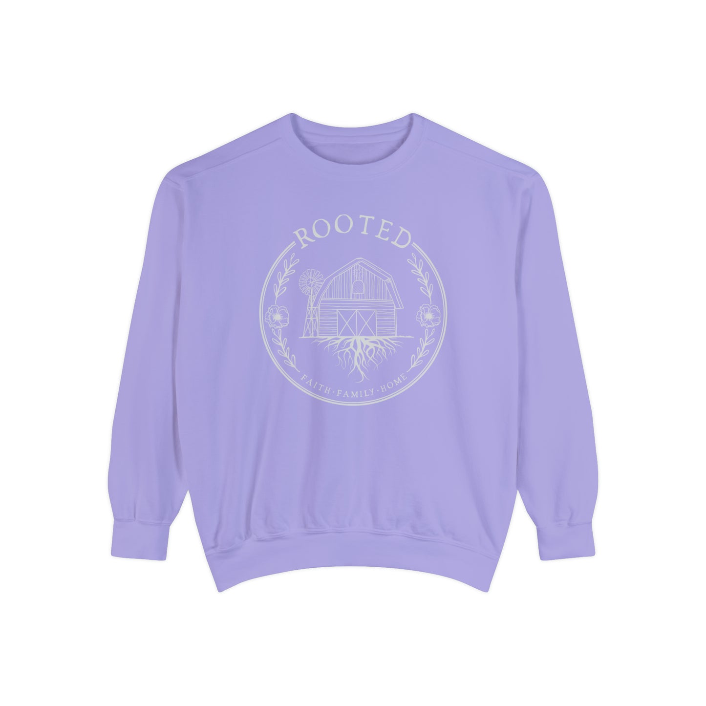 ROOTED COMFORT COLORS CREWNECK