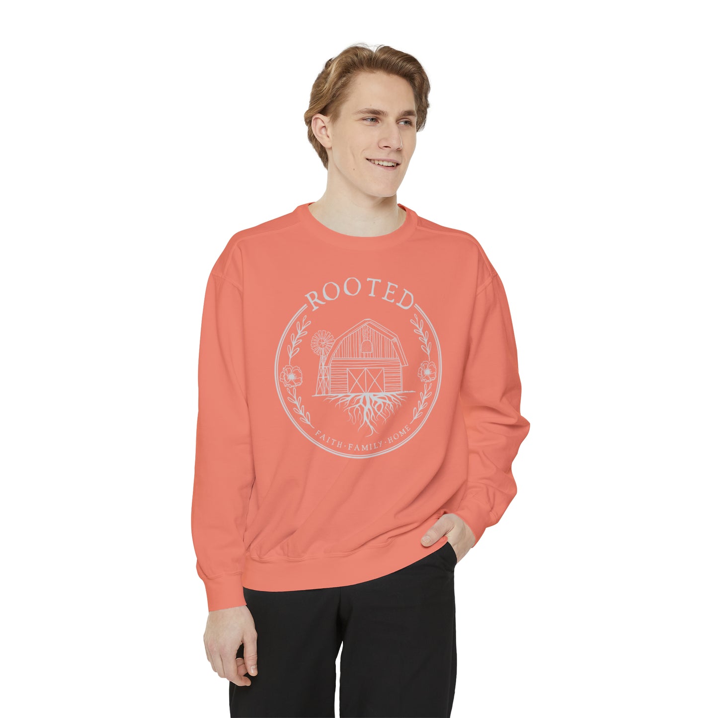 ROOTED COMFORT COLORS CREWNECK