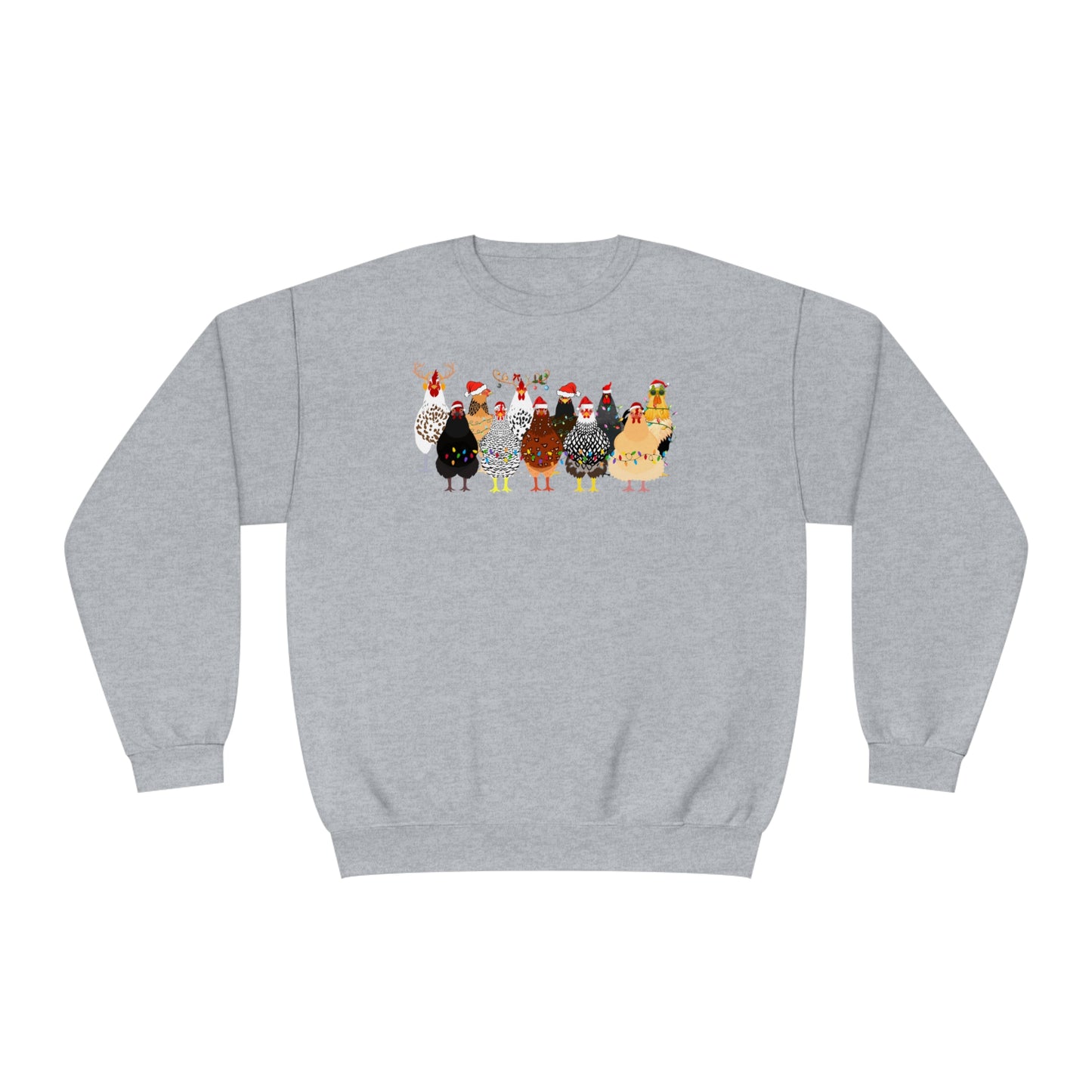 CHRISTMAS CHICKENS CREWNECK