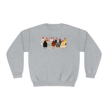 CHRISTMAS CHICKENS CREWNECK