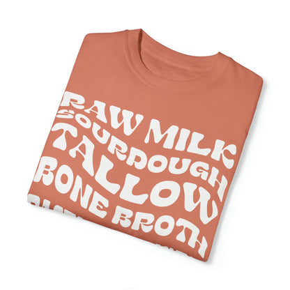 RAW MILK + SOURDOUGH T-SHIRT