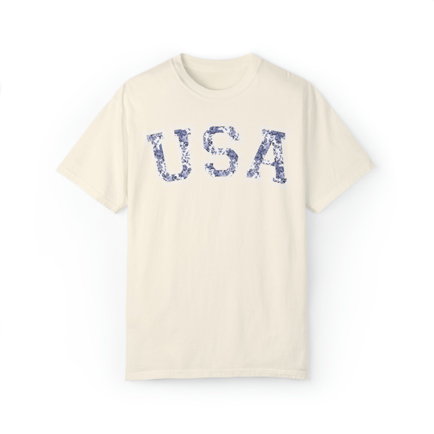 FLORAL USA T-SHIRT