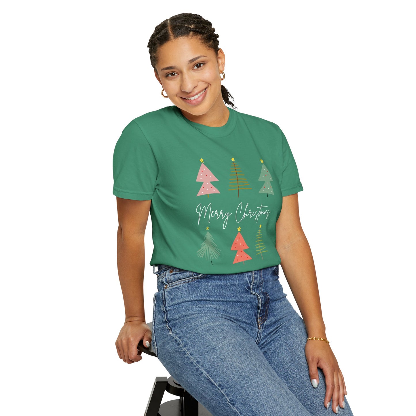 PASTEL CHRISTMAS TREE T-SHIRT