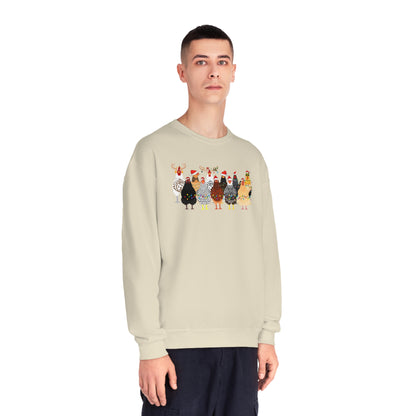 CHRISTMAS CHICKENS CREWNECK