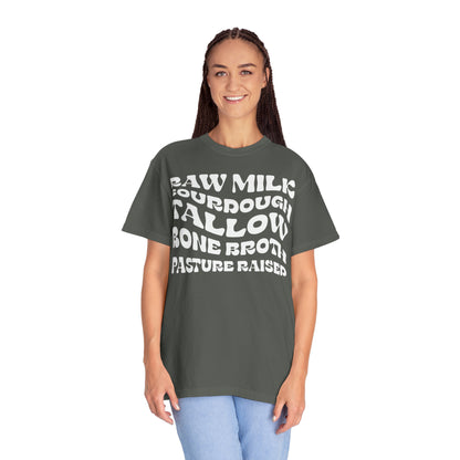 RAW MILK + SOURDOUGH T-SHIRT