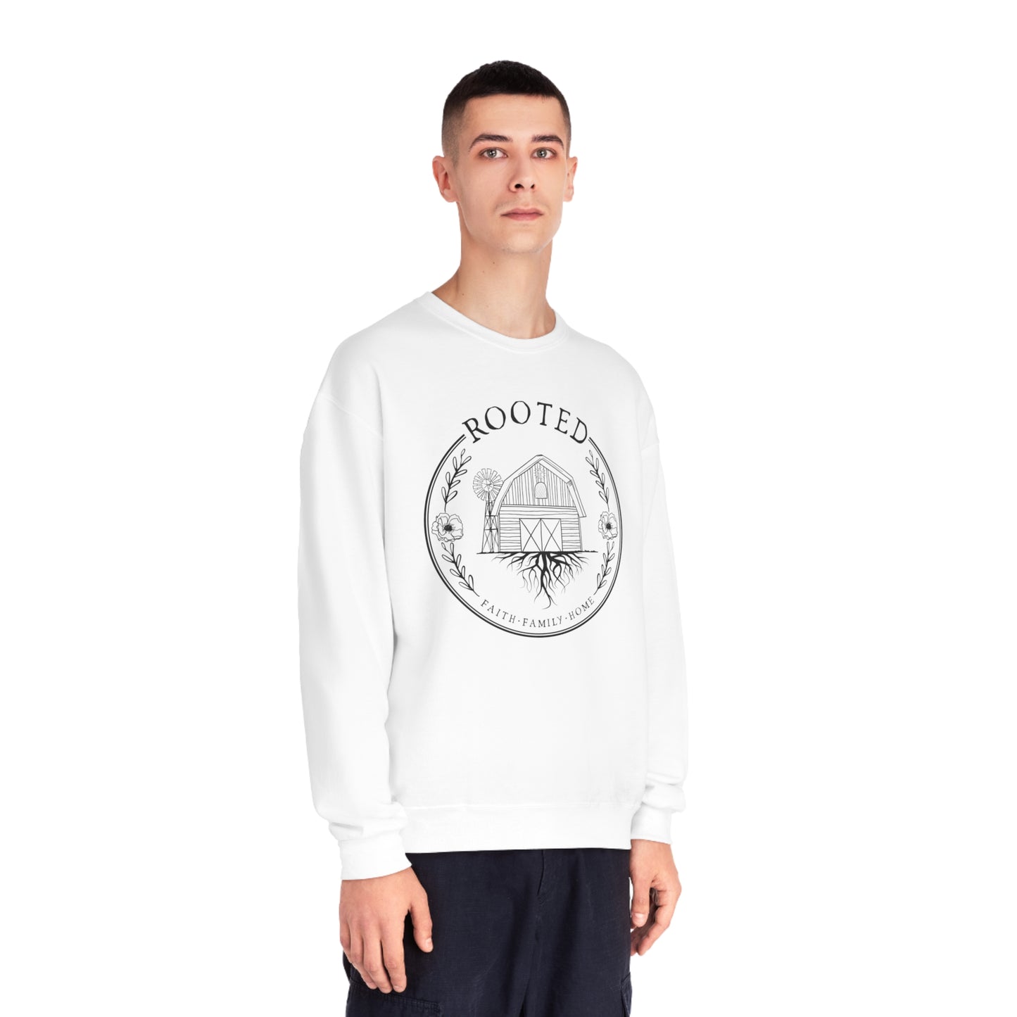 ROOTED CREWNECK