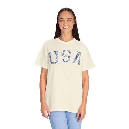 FLORAL USA T-SHIRT