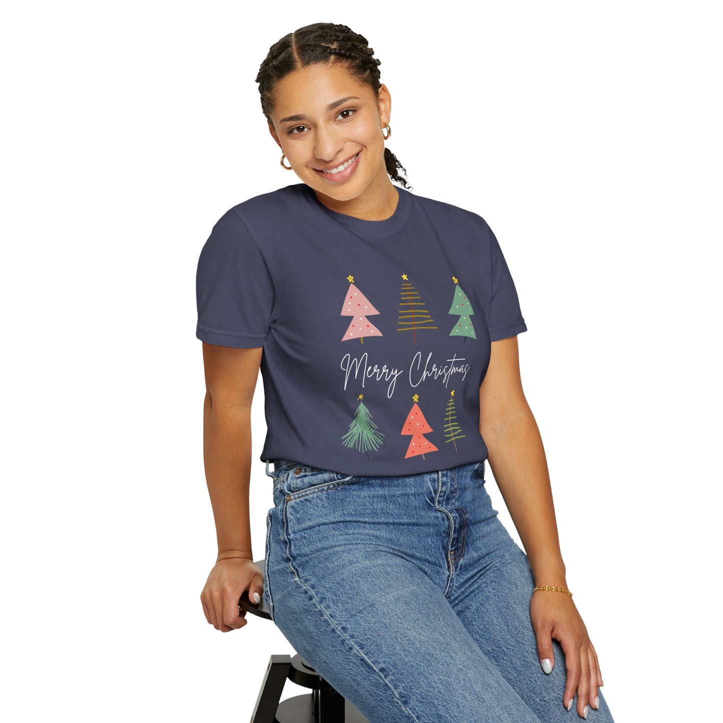PASTEL CHRISTMAS TREE T-SHIRT