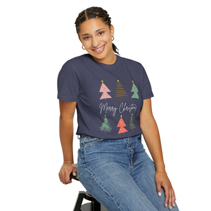 PASTEL CHRISTMAS TREE T-SHIRT