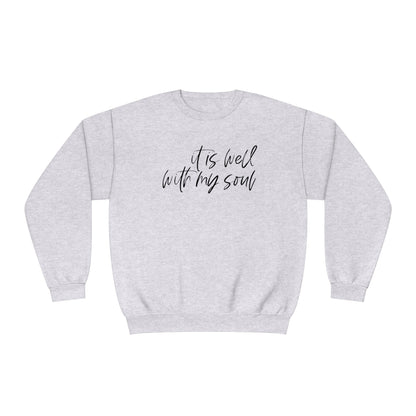 IT IS WELL WITH MY SOUL CREWNECK