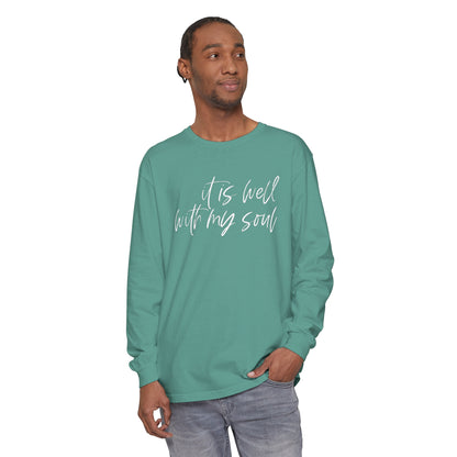 IT IS WELL WITH MY SOUL LONG SLEEVE