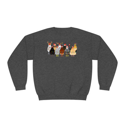 CHRISTMAS CHICKENS CREWNECK