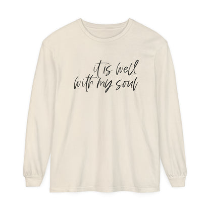 IT IS WELL WITH MY SOUL LONG SLEEVE