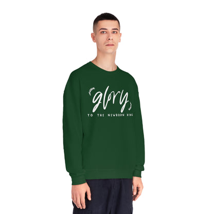 GLORY TO THE NEWBORN KING CHRISTMAS CREWNECK