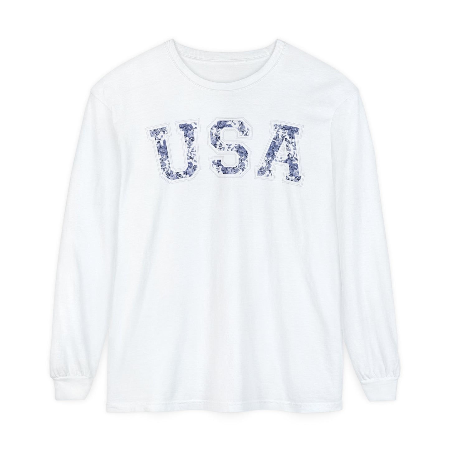 FLORAL USA LONG SLEEVE