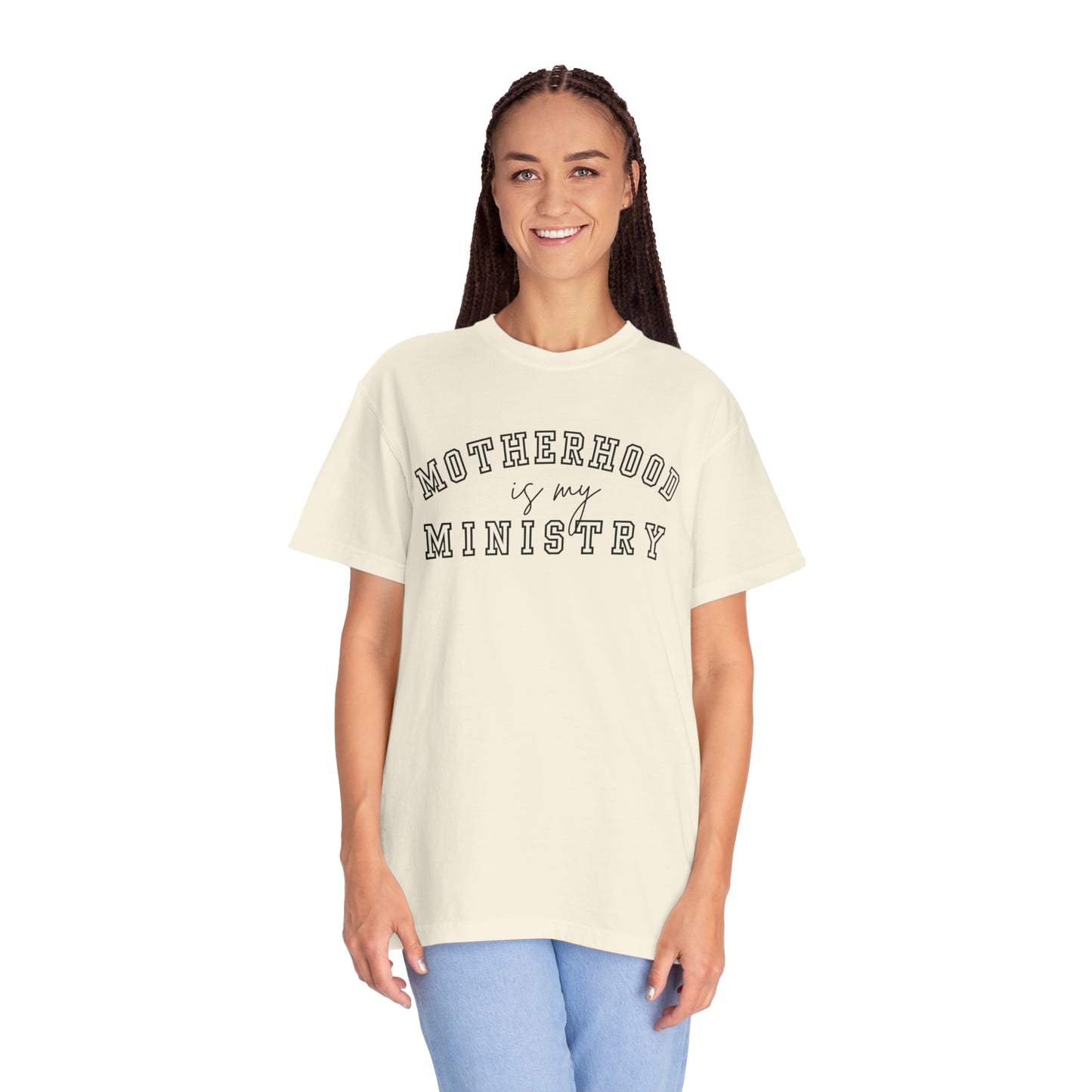 MOTHERHOOD IS MY MINISTRY T-SHIRT