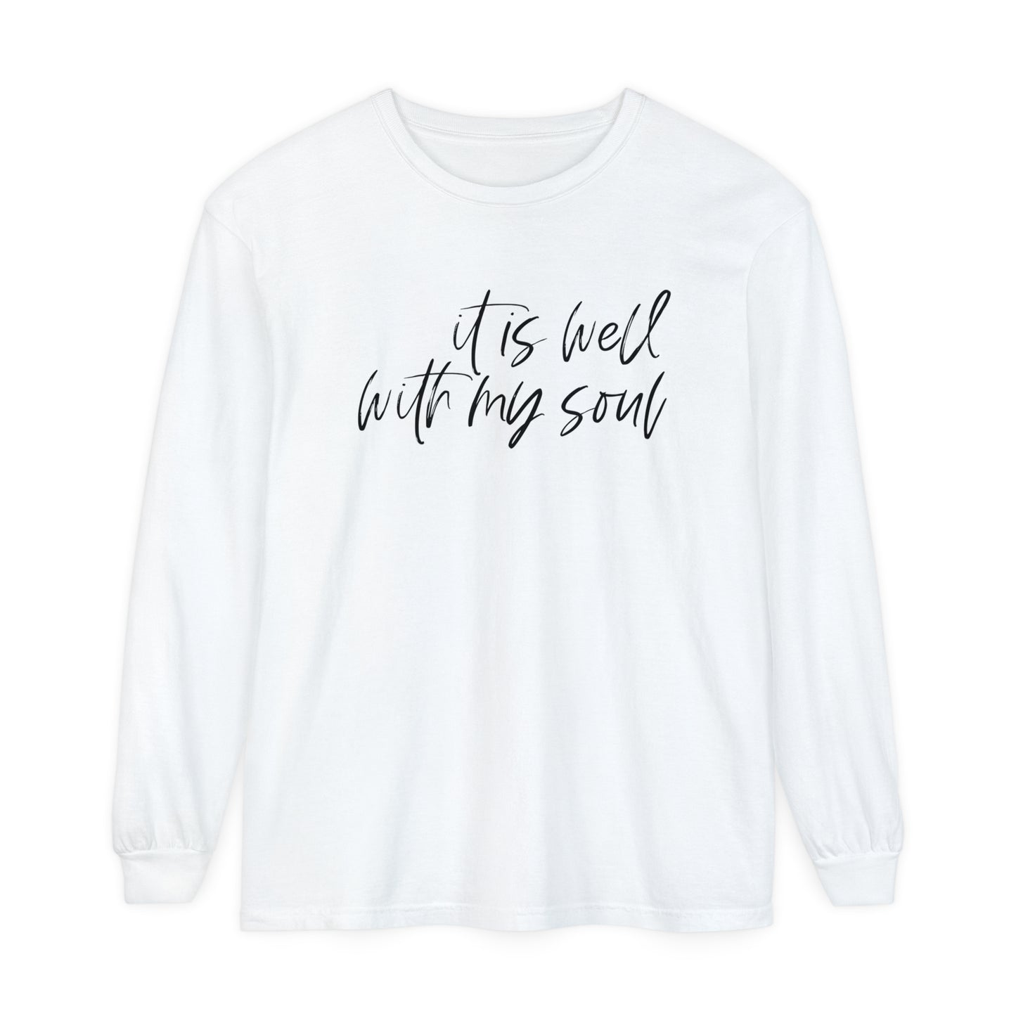 IT IS WELL WITH MY SOUL LONG SLEEVE