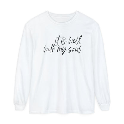 IT IS WELL WITH MY SOUL LONG SLEEVE